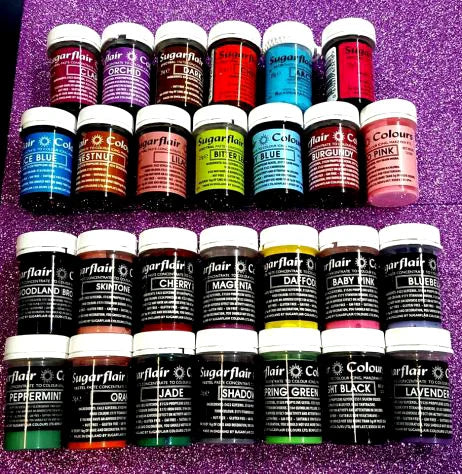COLORANTI ALIMENTARI CONCENTRATI IN GEL SUGARFLAIR COLOURS