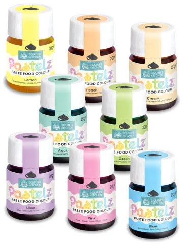 PASTELZ GEL SQUIRES KITCHEN – COLORI PASTELLO PROFESSIONALI