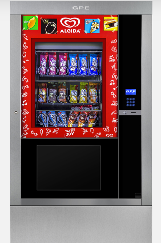 DISTRIBUTORI AUTOMATICI PER GELATI E SURGELATI.