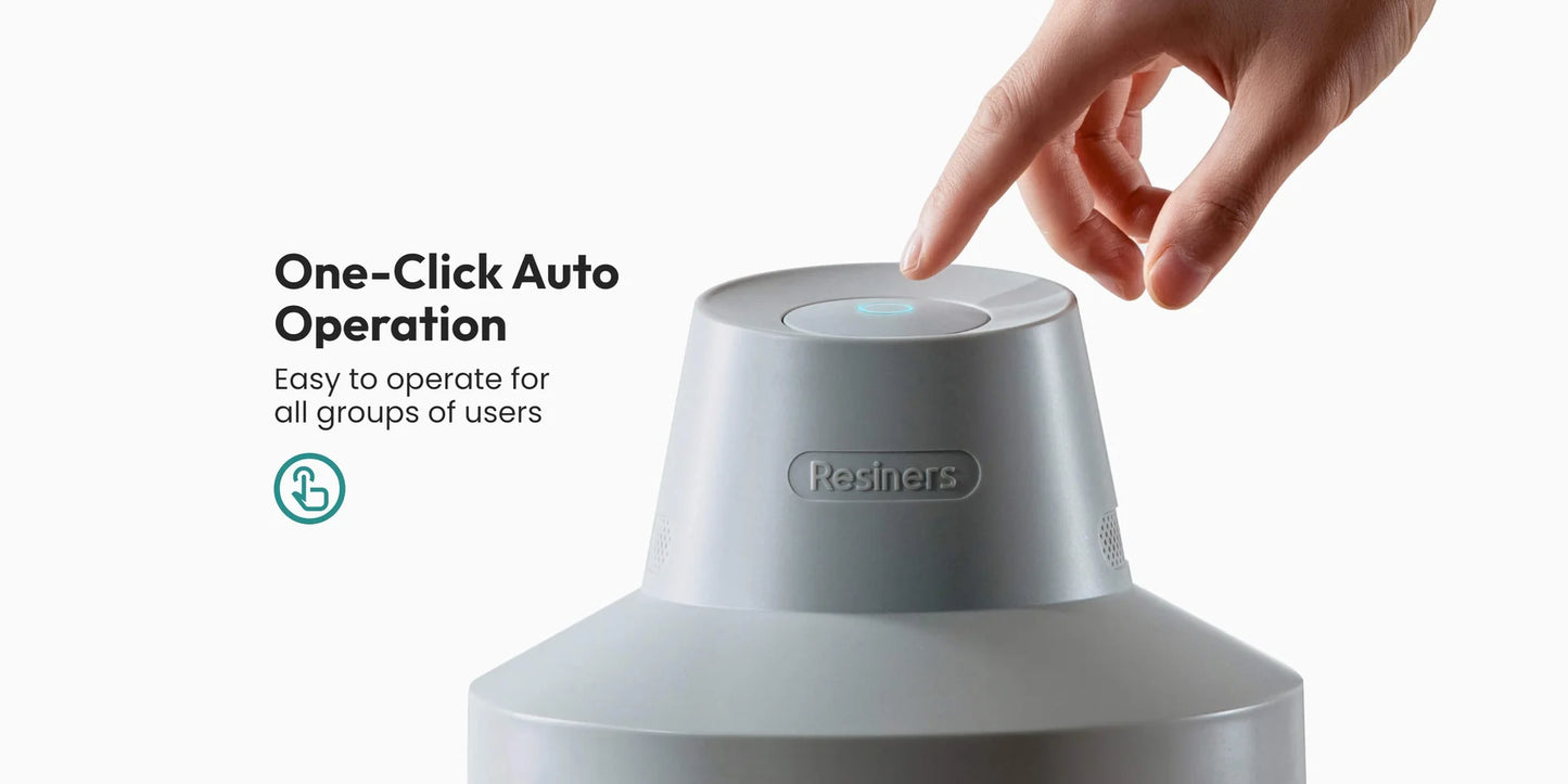 Macchina per la rimozione delle bolle di resina Resiners® AirLess Lite