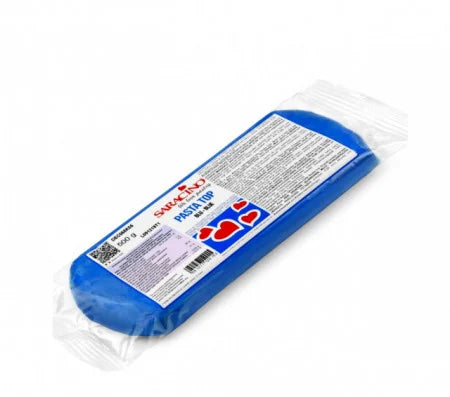 Blu 500 gr. Pasta di zucchero Top Saracino