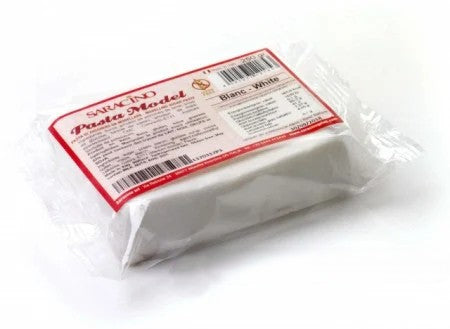 250 gr. Bianca. Pasta di zucchero Model Saracino. Gluten Free