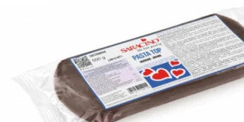 Marrone 500 gr. Pasta di zucchero Top Saracino