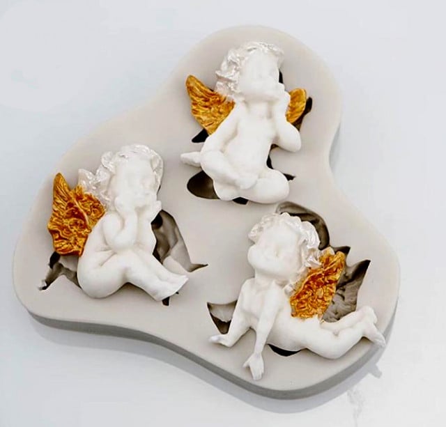 Angelo. Stampo con 3 forme