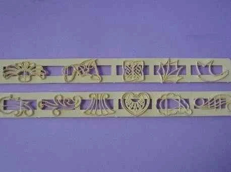 Musica. Set di 11 stampi Patchwork Tagliapasta