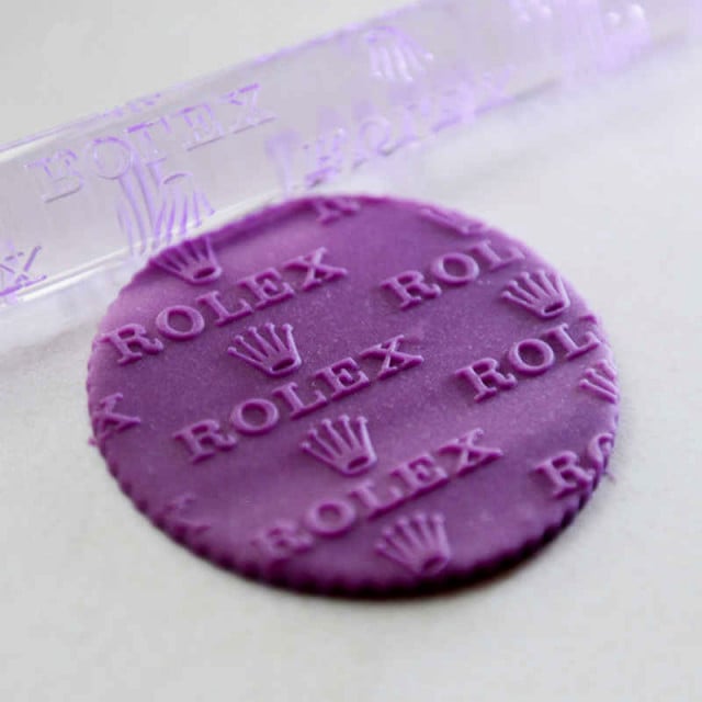 Rolex Griffe. Acrylic Rolling Pin for Decoration