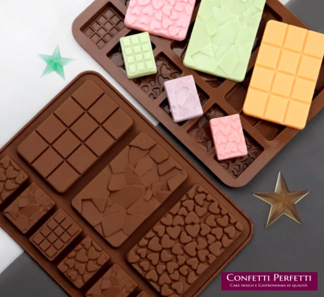 Fantastic 9-Shape Silicone Chocolate Mold