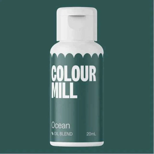 Acqua Marina. Colour Mill Ocean. Colorante alimentare a base olio di 20 ml