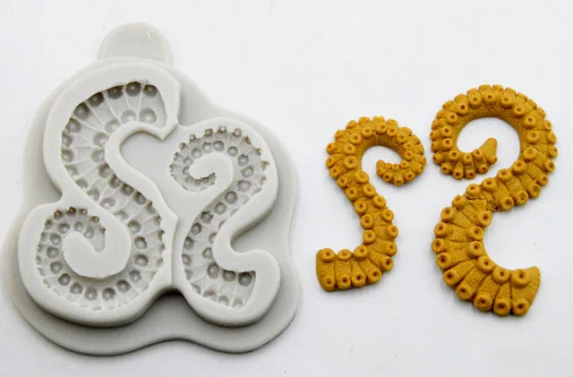 Tentacoli Polipo. Realistico Stampo silicone Mare