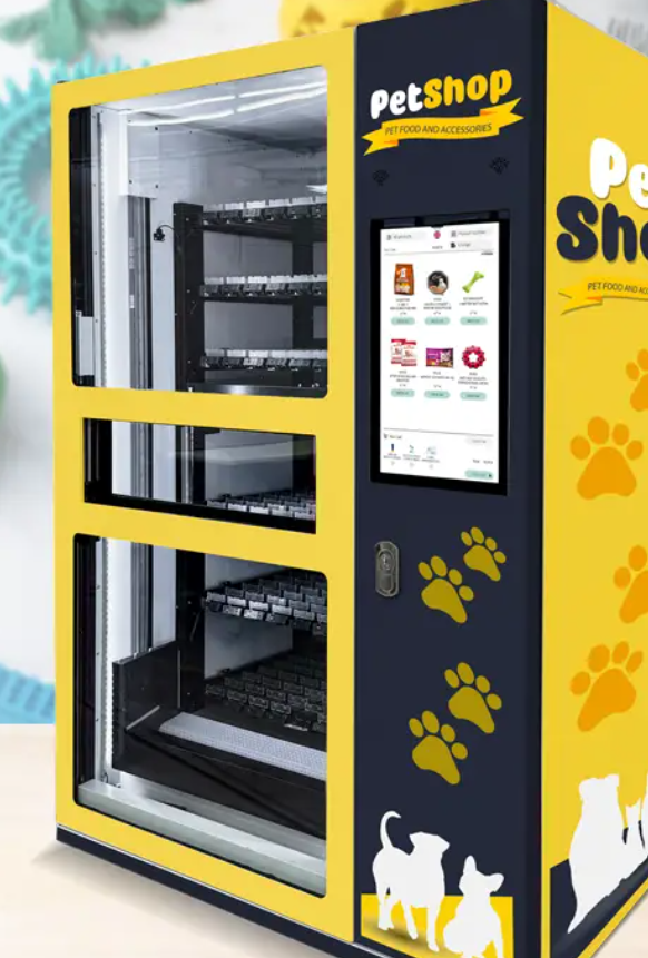 PET SHOP. DISTRIBUTORI AUTOMATICI PER ANIMALI.