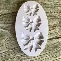 Bellissimi Fiocchi. Stampo Fiocco in silicone in 4 forme