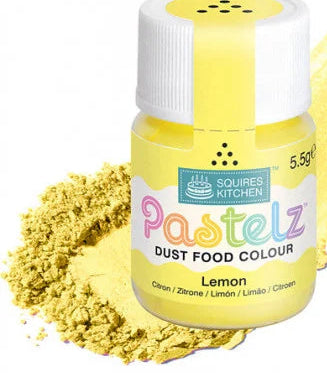 Giallo Limone Pastello in polvere. Colorante PASTELZ. Squires Kitchen