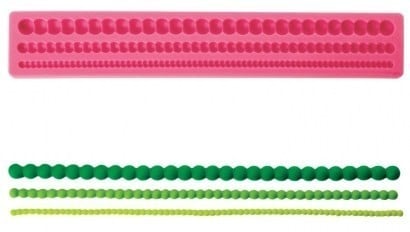 Pearls. Large Silicone Mold ST01. Special Day Necklaces.