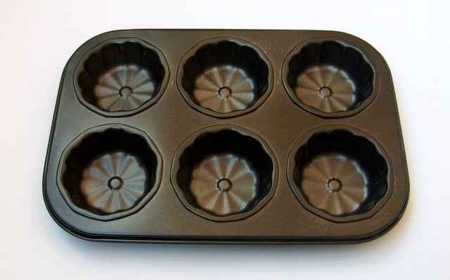 Stampo 6 Fiori in alluminio antiaderente.