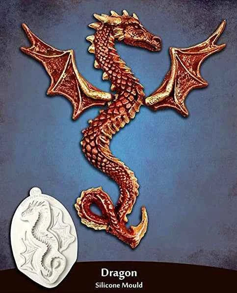 Grande Drago Alato. Dinosauro. Spettacolare stampo in silicone
