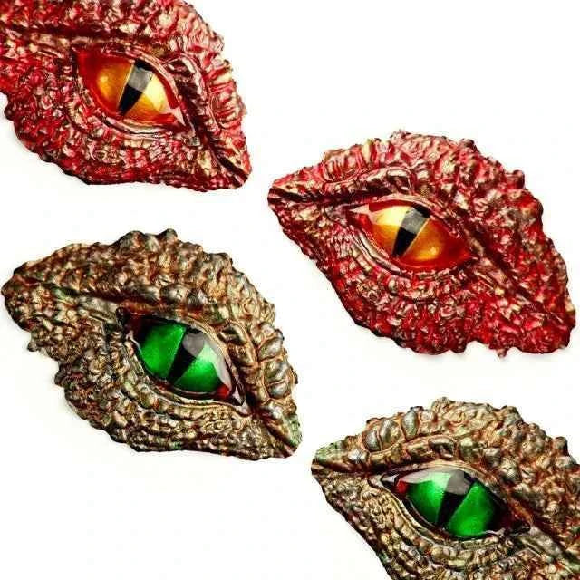 Occhi Drago Dinosauro. Spettacolare stampo extra large in silicone di 20 cm