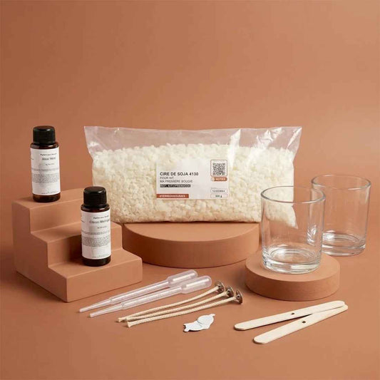 Kit di candele - La mia prima candela profumata