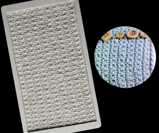 Maglia Lana Uncinetto. Grande Stampo in silicone