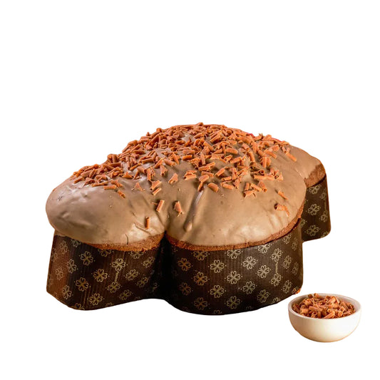 Colomba Artigianale Farcita con Crema al Caramello Salato 1kg