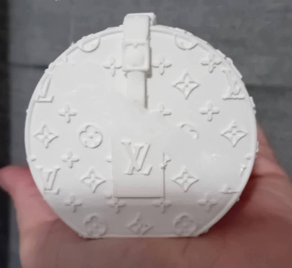 Borsa LOUIS VUITTON griffe. Stampo in silicone per vari usi