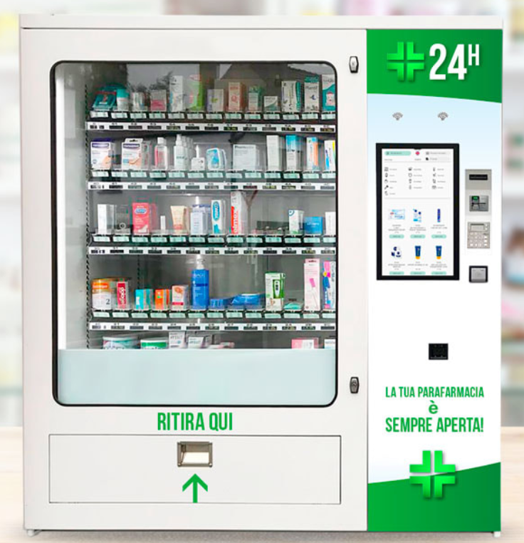 FARMACIA SELF SERVICE. DISTRIBUTORI AUTOMATICI PER FARMACIA E SANITARI