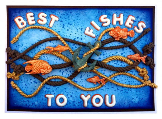 Corda e Nodi Mare per Bordo. Stampo in silicone