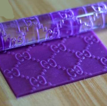 Gucci Griffe. Mattarello Acrilico per decorazione