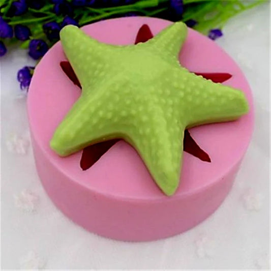 Stella Marina in 3/D. Stampo Mare in Silicone.