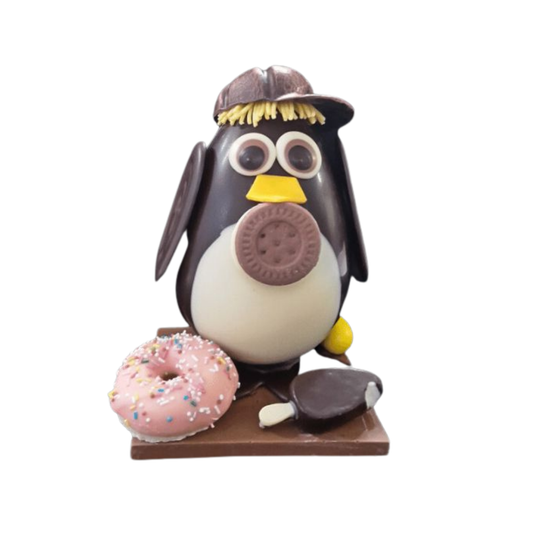 UOVO DI PASQUA PINGUINO “ IL GOLOSONE ”
