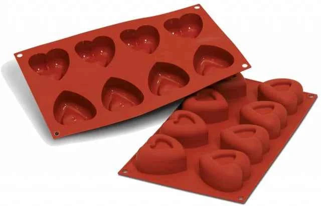 8 Grandi Cuori Passion. Stampo in silicone