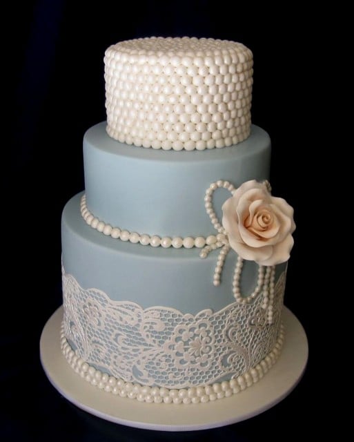 Bobina di Perle 8 mm non edibili per decorazioni Torte