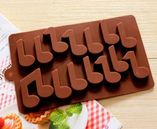 Note Musicali. Stampo in silicone