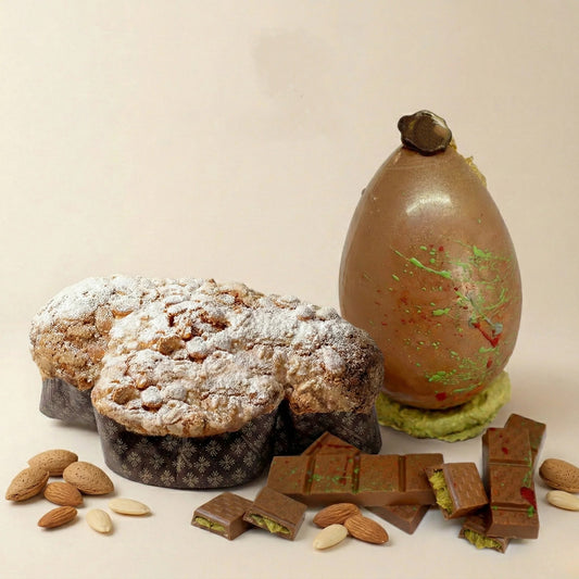 Pack "Tradizione & Innovazione 🆕" Colomba Tradizionale + Uovo Dubai