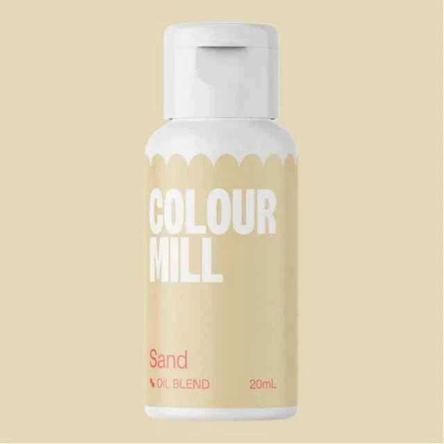 Sabbia. Sand Colour Mill. Colorante alimentare a base olio di 20 ml