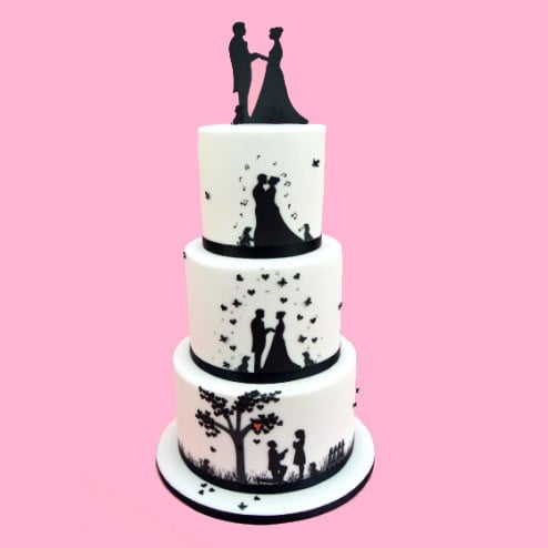 Sposi Torta e Matrimonio. Set di 9 stampi Patchwork cutter