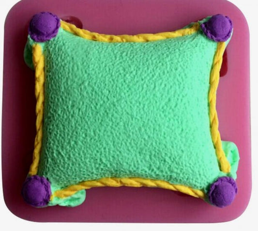 Cuscino di Pizzo. Fantastico Stampo in silicone in alta definizione