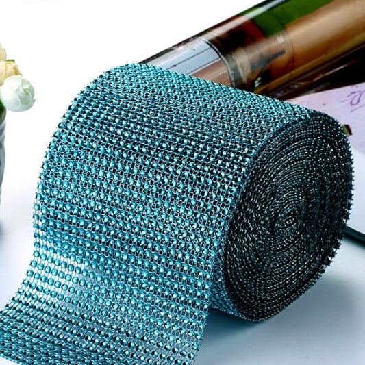 Tiffany. Bordo Strass Alto 10 cm con 24 file