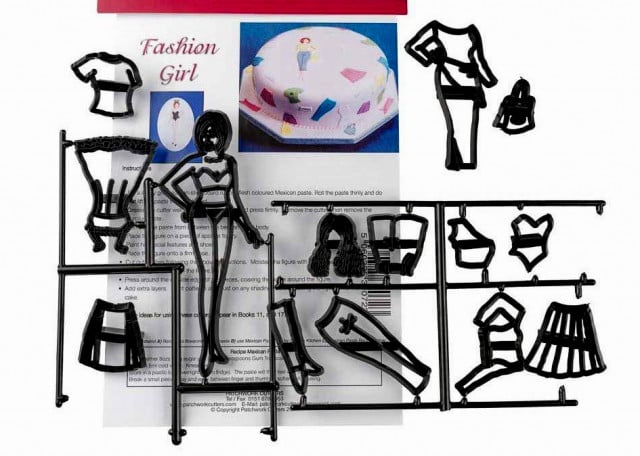 Vestiti e Lingerie Stampo Fashion. Set di 14 Stampi Patchwork Cutter