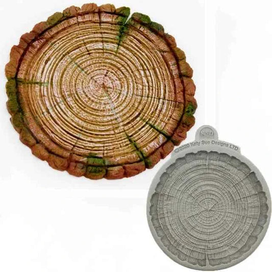 Tronco albero e Corteccia venature legno. Fantastico stampo in silicone