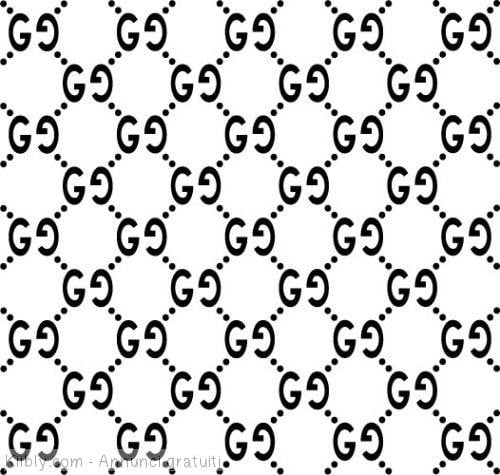 Gucci. 20X20 cm. Stencil Griffe Moda Fashion