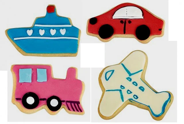 Auto Nave Aereo e Treno.Tagliapasta in metallo