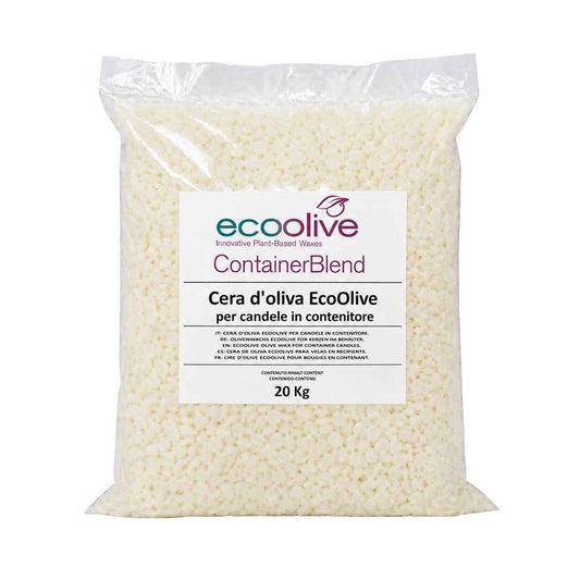 Cera di soia in gocce KeraSoy per candele in contenitore 1 KG