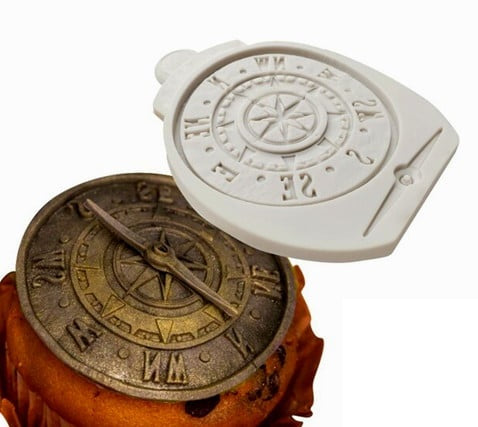 Grande doppia Cornice decorata Ovale. Barocco Vintage. Stampo in silicone