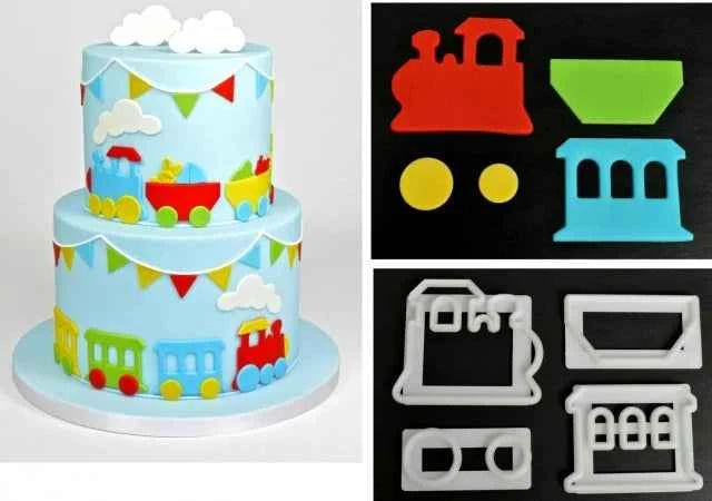 Treno. Stampo in silicone Platinico