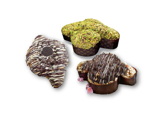 Colomba artigianale maxi farcita kg 1,2 al cioccolato