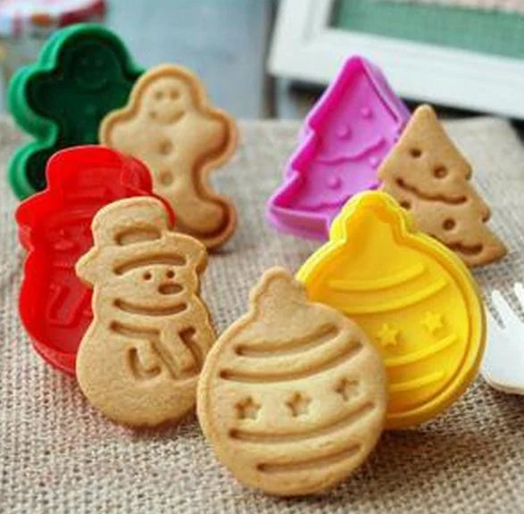 Stella di Natale. 3 Stampi in plastica