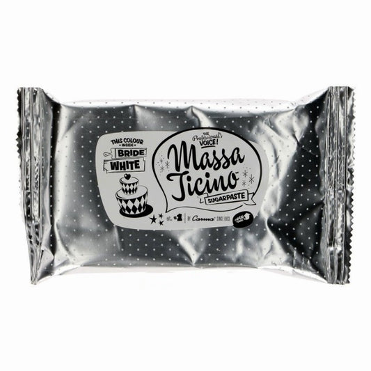 Bianca Massa Ticino. 250 Gr. Per Copertura e Modellaggio. Tropic Bride White!! Senza Glutine.