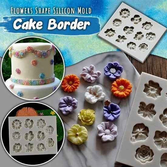 11 Fiori piccoli. Stampo in silicone