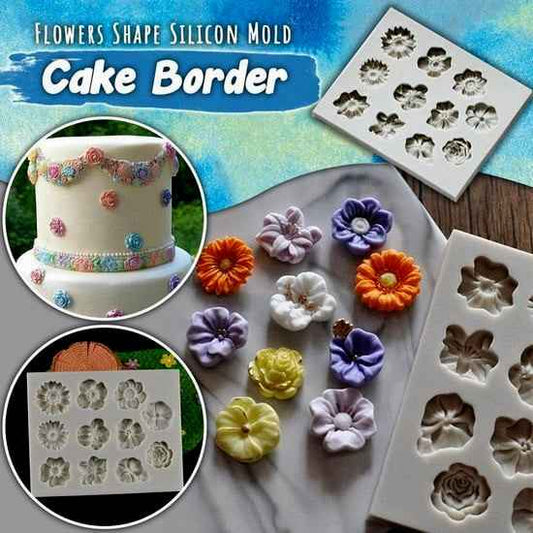 11 Fiori piccoli. Stampo in silicone