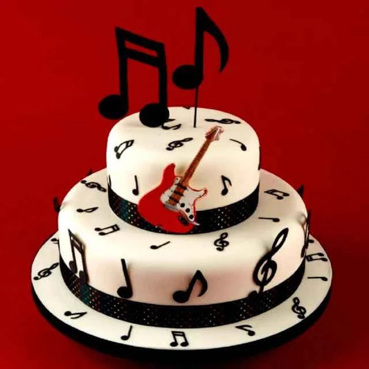 Note Musicali grandi. Stampo Patchwork Cutter